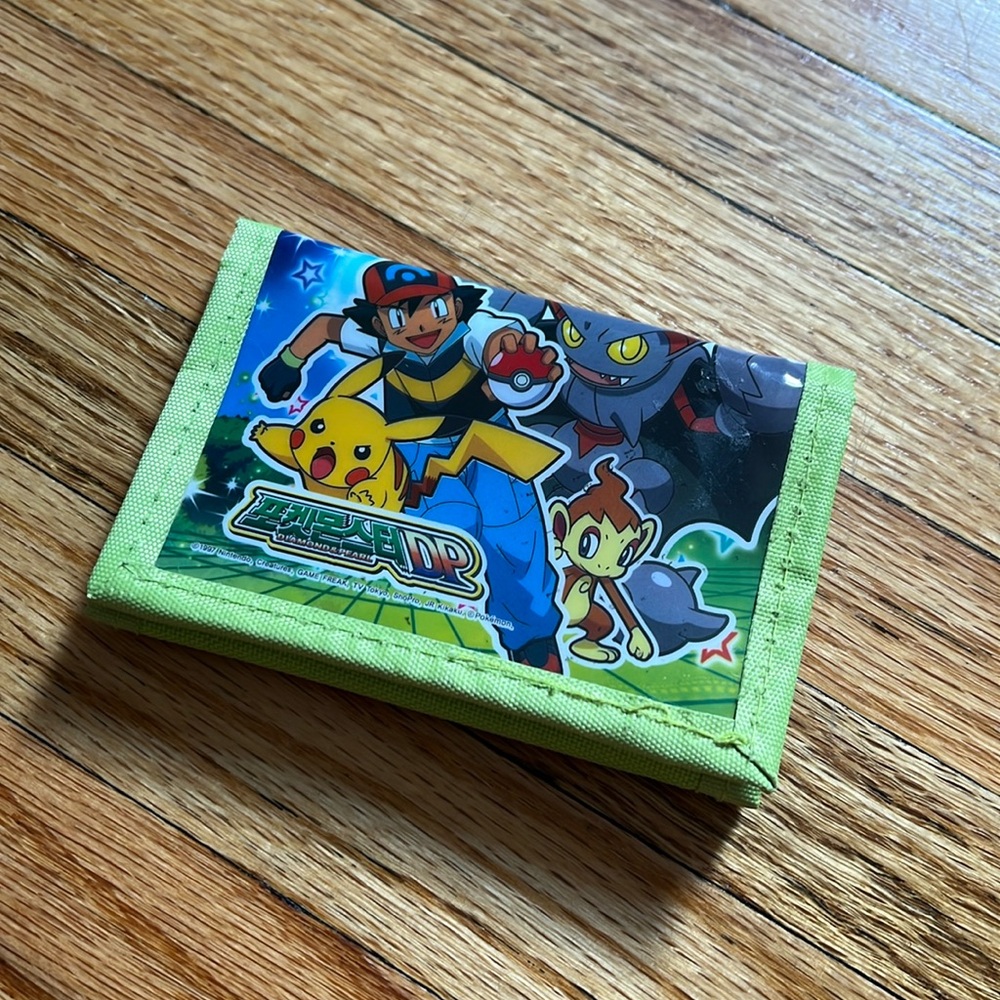 Pokemon Diamond & Pearl Wallet / 2006 / 1997 Nintendo